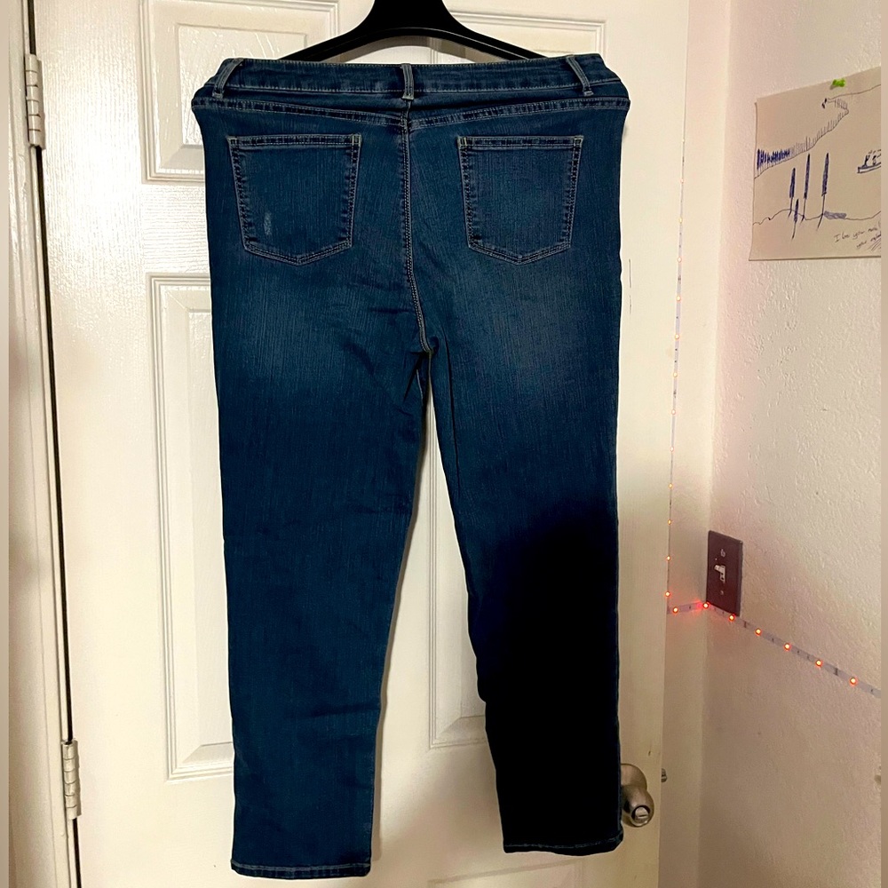 Time and tru, size 12, blue.